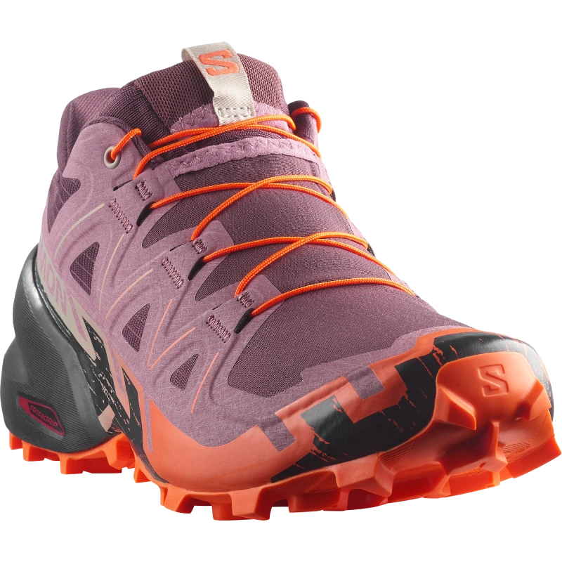 Dámska trailová obuv Salomon SPEEDCROSS 6 W Huckleberry / Dusky Orchid 1