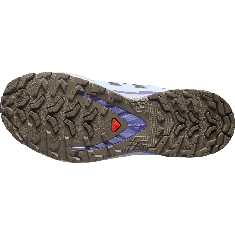 Dámska trailová obuv Salomon XA PRO 3D V9 STORM GTX W Dark Earth / Brunnera Blue 3