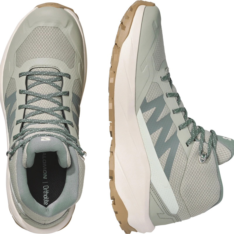 Dámska outdoorová obuv Salomon OUTSCAPE MID GTX W Wrought Iron / Vanilla Ice 4
