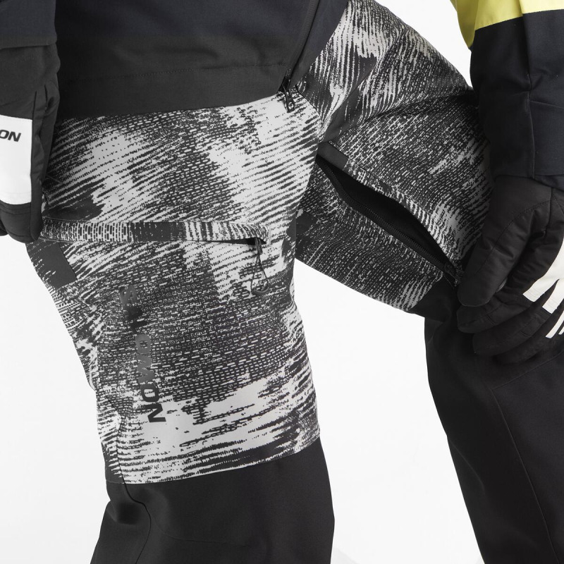 Pánske oteplovačky TRANSFER PUFF PANT M AO/DEEP BLACK 4