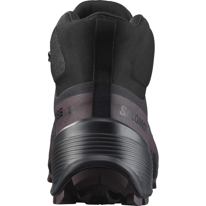 Dámska hikingová obuv Salomon CROSS HIKE MID GTX 2 W Black / Chocolate Plum / Black