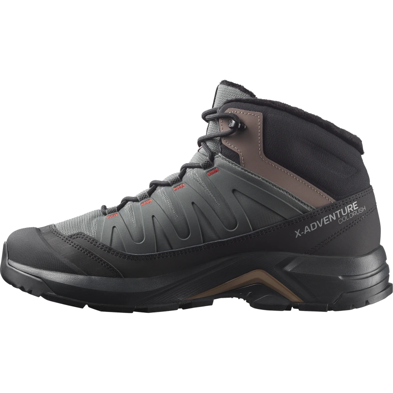 Dámska zimná obuv Salomon X-ADVENTURE COLDRUSH WP W Castlerock / Black 4