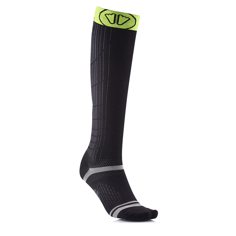Sidas ponožky Endurance Racing Knee Black/Yellow