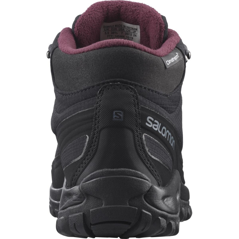 Dámska zimná obuv Salomon SHELTER CS WP W Black / Ebony / Wine Tasting 5