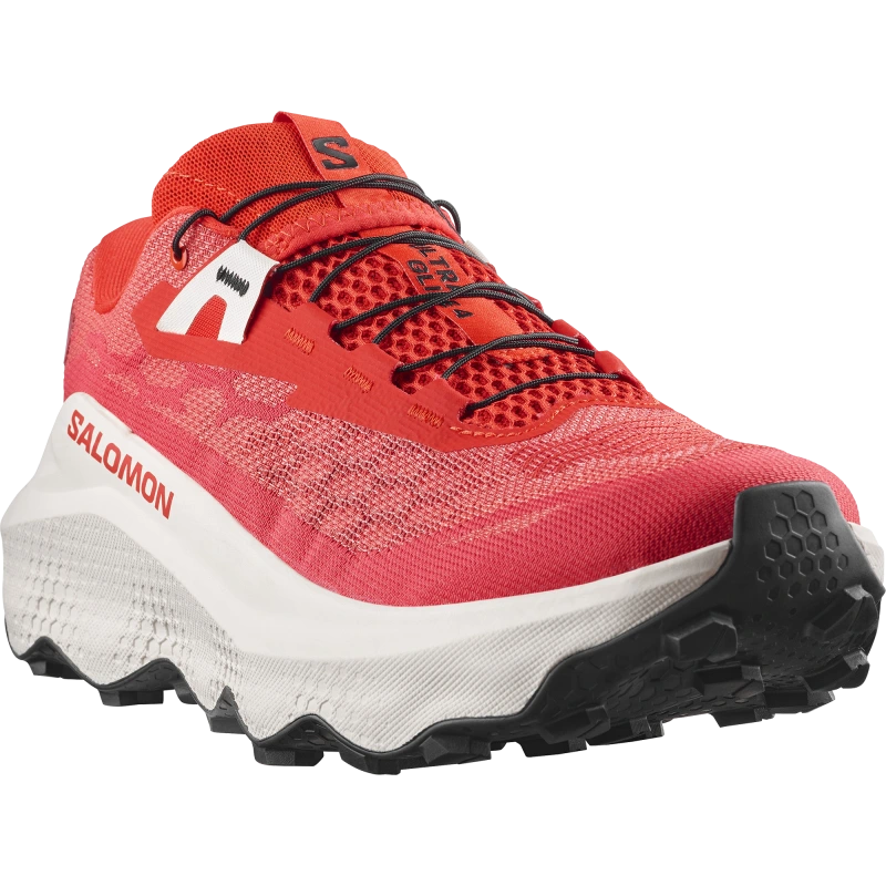 Pánska bežecká obuv Salomon ULTRA GLIDE 4 Fiery Red/Vanilla Ice 1
