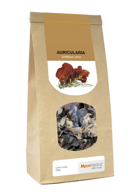 Sušená hubaAuricularia - najvyššia kvalita I MycoMedica® 2