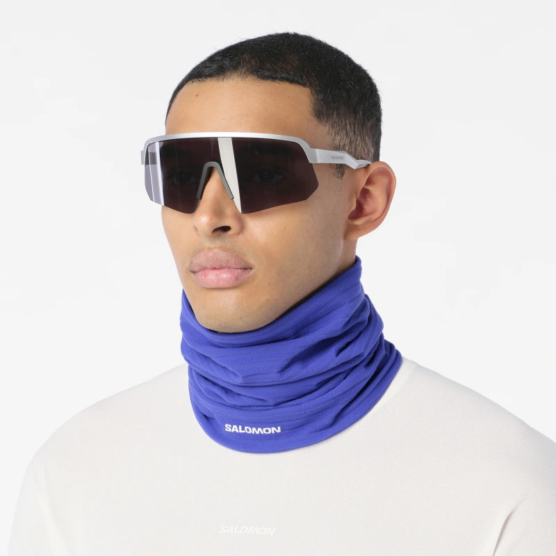Nákrčník SALOMON WARM NECK GAITER Clematis Blue 1
