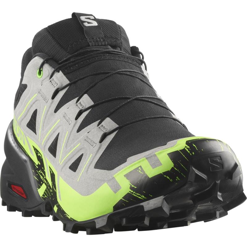 Pánska trailová obuv Salomon SPEEDCROSS 6 GTX Black/Alloy/Grgeck 2