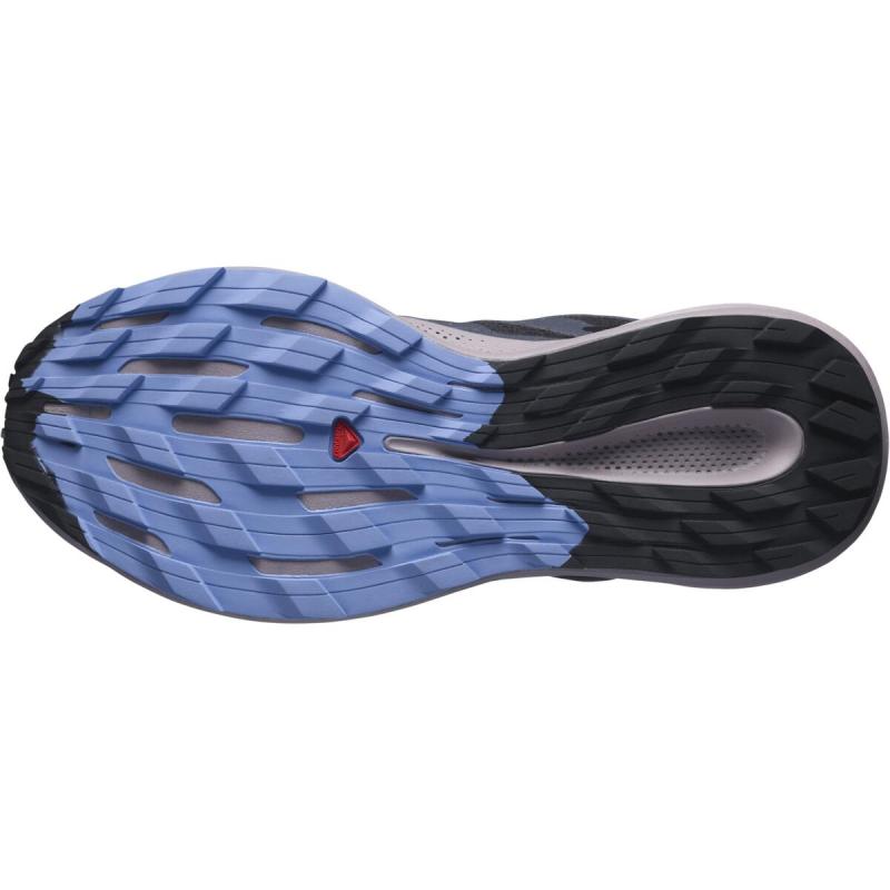 Dámska nepremokavá trailová bežecká obuv Salomon PULSAR TRAIL GTX W Black / Quail