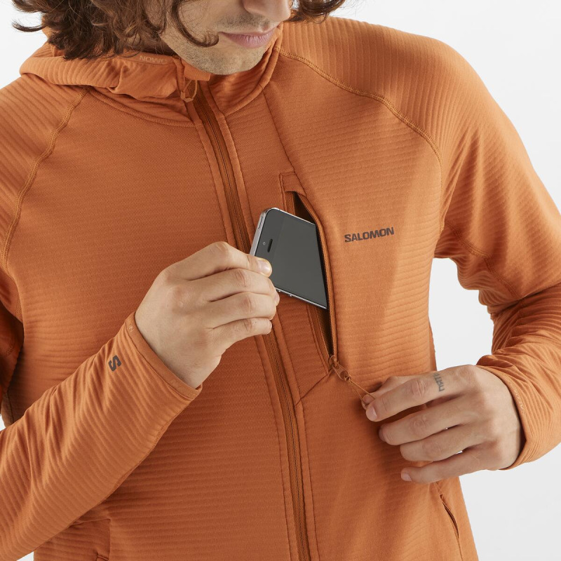 Pánska stredná vrstva Salomon SNTIAL LIGHTWARM HD M SIERRA 3