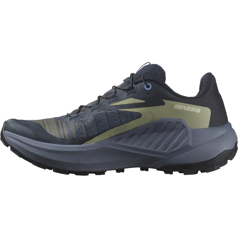 Dámska bežecká obuv Salomon GENESIS W Carbon / Grisaille / Aloe Wash 6