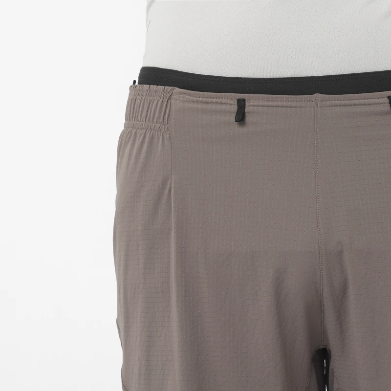 Pánske bežecké trenky Salomon SENSE AERO 7'' SHORTS M IRON 2