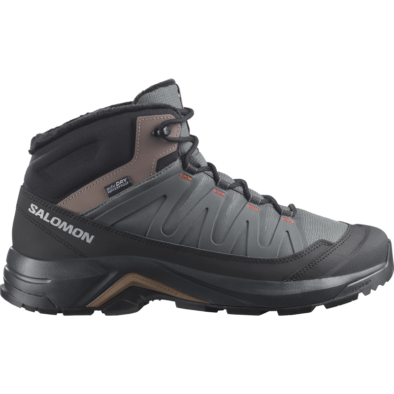 Dámska zimná obuv Salomon X-ADVENTURE COLDRUSH WP W Castlerock / Black