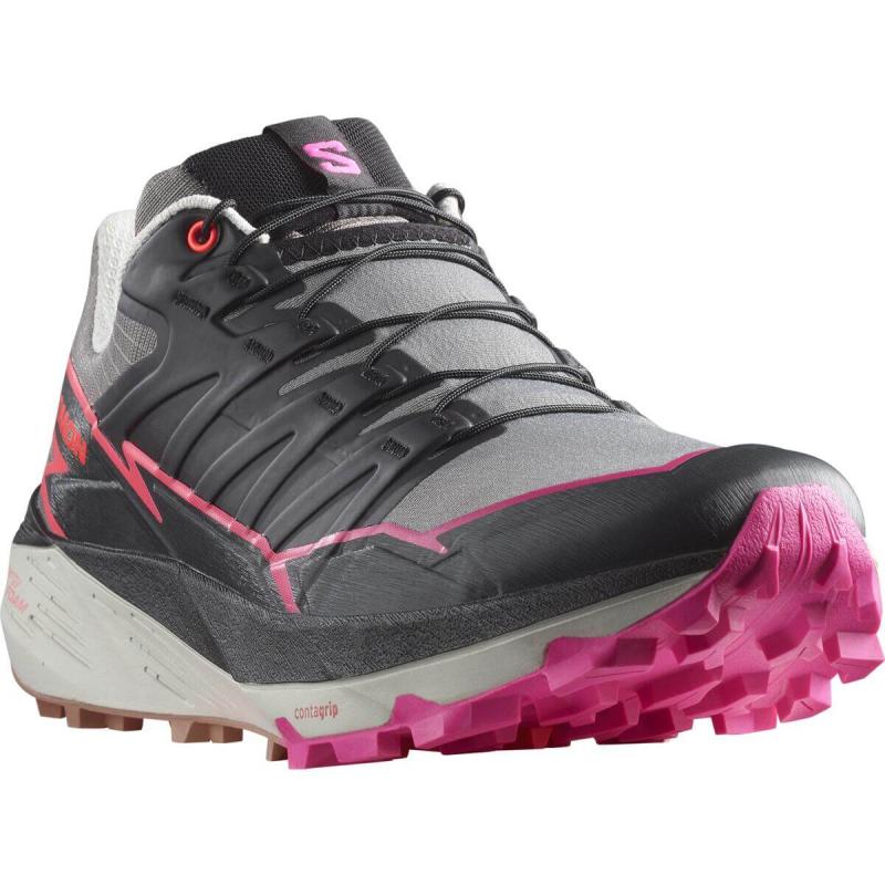 Dámska trailová obuv Salomon THUNDERCROSS Plum Kitten / Black / Pink Glow