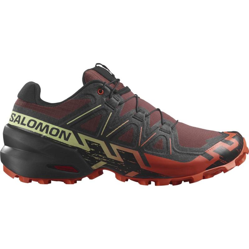 Pánska trailová obuv Salomon SPEEDCROSS 6 Black/White/Transc