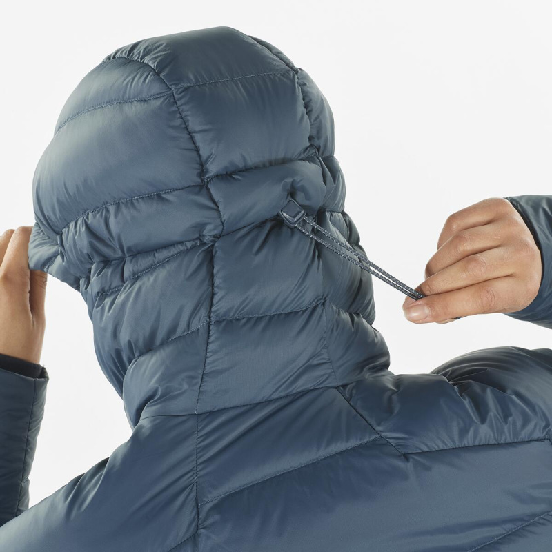 Bunda SALOMON OUTLINE DOWN HD W MIDNIGHT NAVY 4