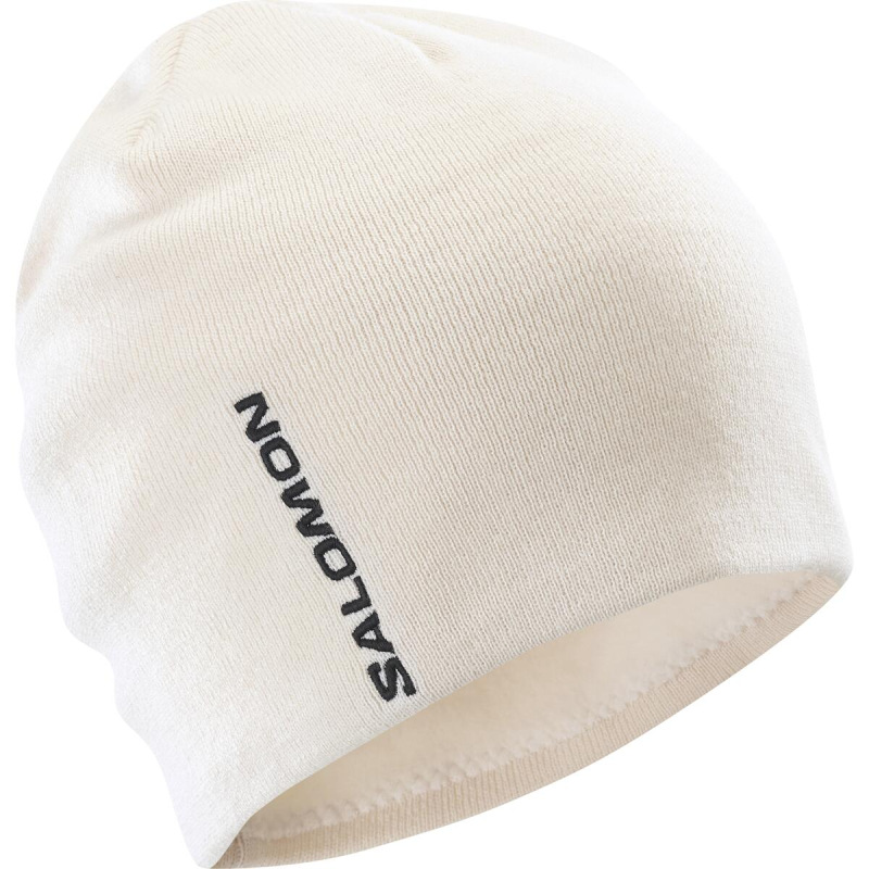 Zimná čiapka SALOMON GRAPHIC BEANIE WHISPER WHITE