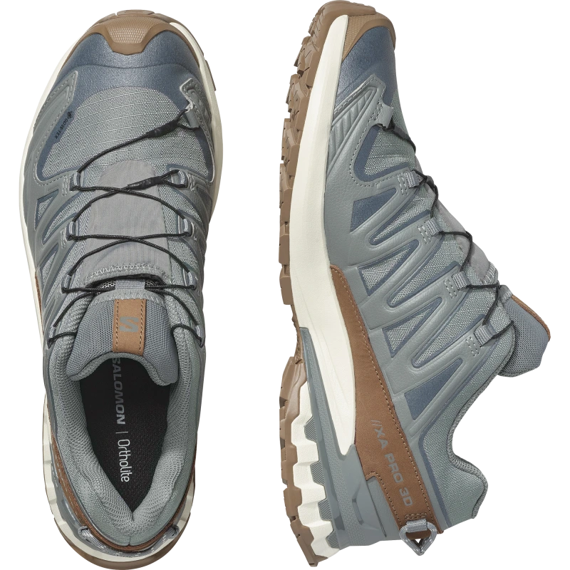 Pánska trailová obuv Salomon XA PRO 3D V9 GTX LIFELONG Sedona Sage / Coyote Brown 5