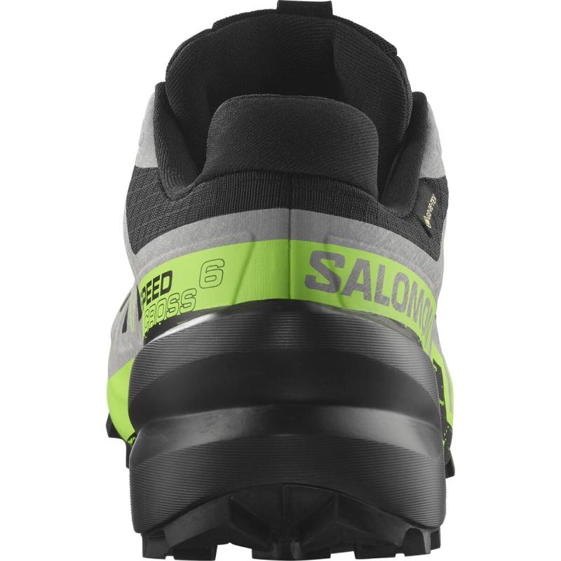 Pánska trailová obuv Salomon SPEEDCROSS 6 GTX Black/Alloy/Grgeck 3