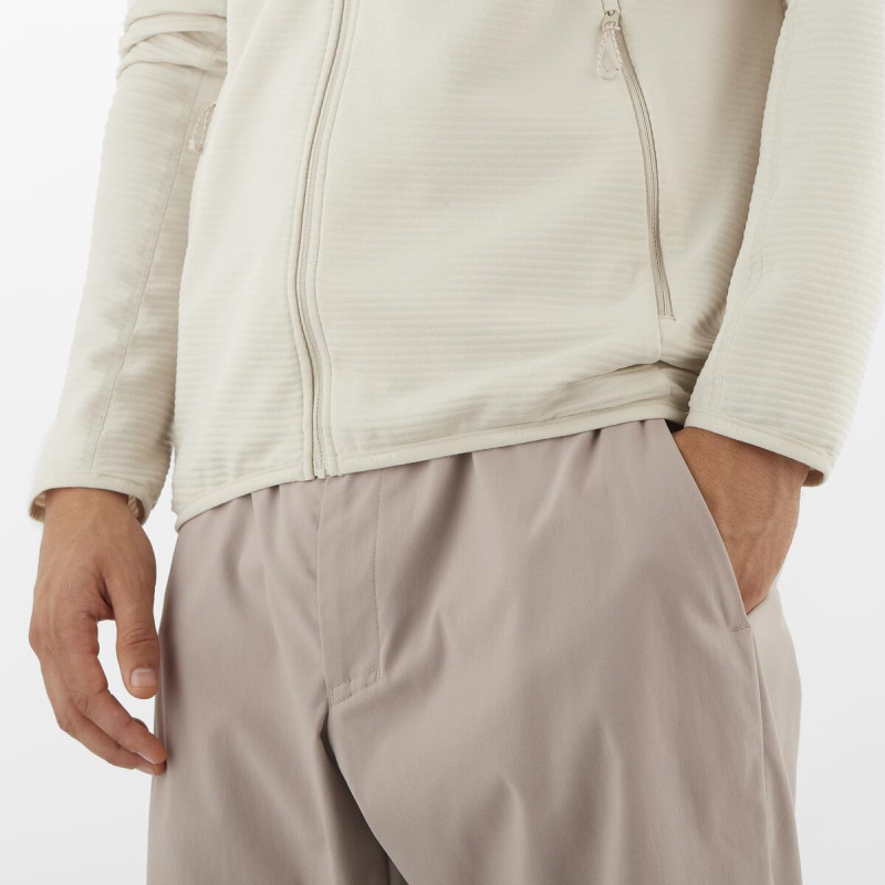 Pánska stredná vrstva Salomon SNTIAL LIGHTWARM FZ RAINY DAY 3