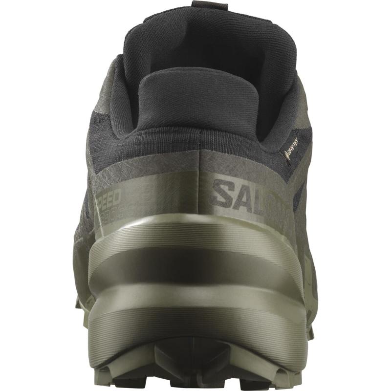 Pánska trailová obuv Salomon SPEEDCROSS 6 GTX Black/Peat/Dlicgr 2