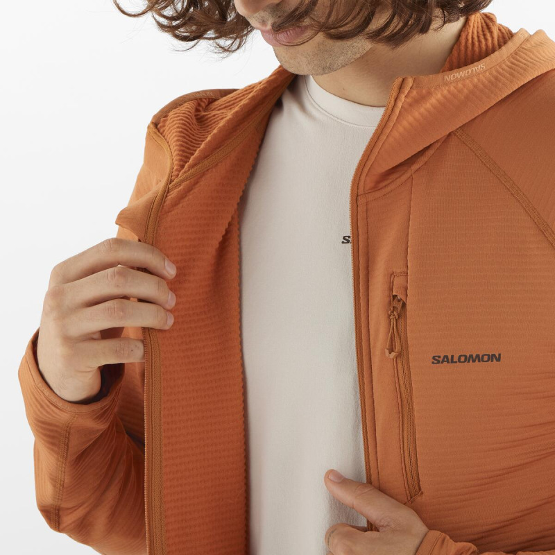 Pánska stredná vrstva Salomon SNTIAL LIGHTWARM HD M SIERRA 5