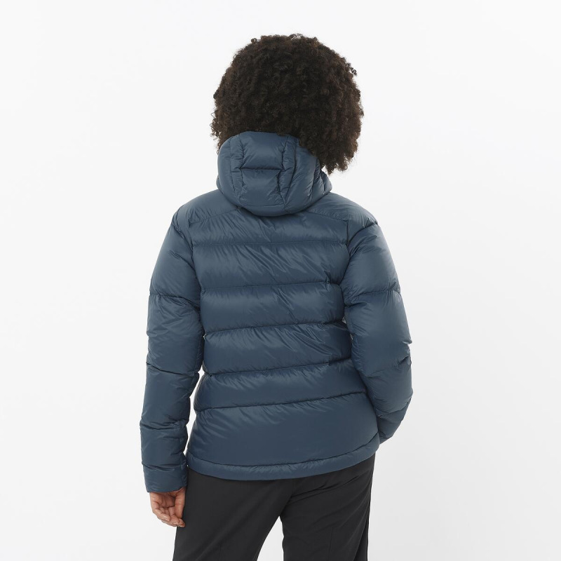 Bunda SALOMON OUTLINE DOWN HD W MIDNIGHT NAVY 3