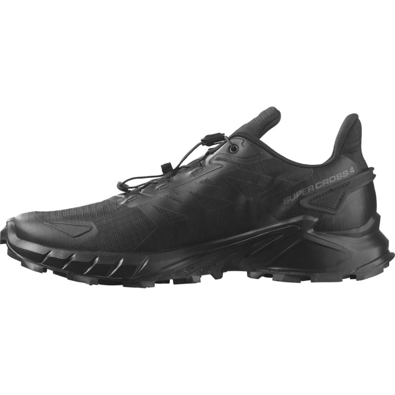 Pánska bežecká obuv Salomon SUPERCROSS 4 Black/Black/Black 4
