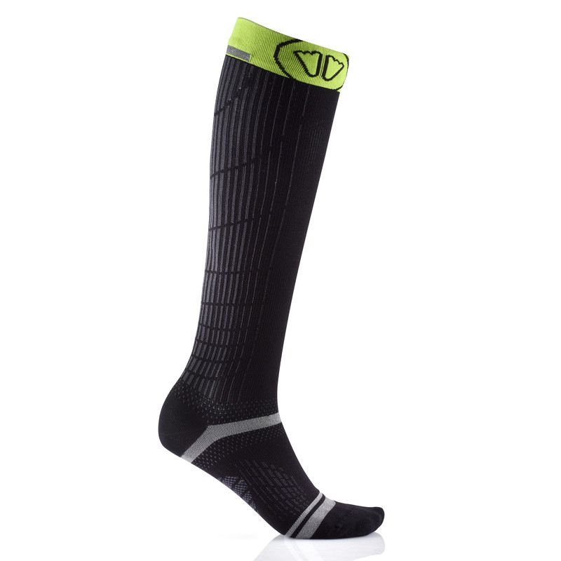 Sidas ponožky Endurance Racing Knee Black/Yellow 2