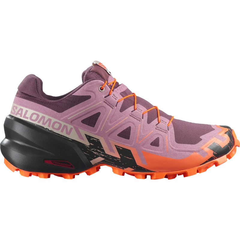 Dámska trailová obuv Salomon SPEEDCROSS 6 W Huckleberry / Dusky Orchid