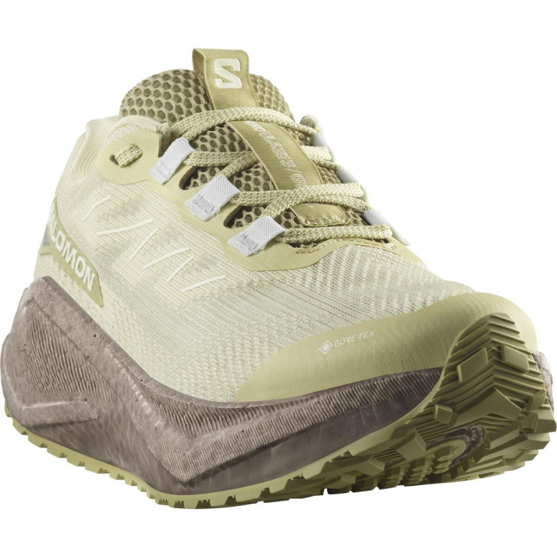 Dámska cestná bežecká obuv Salomon AERO BLAZE 3 GRVL GTX W Greenh/Iron 1