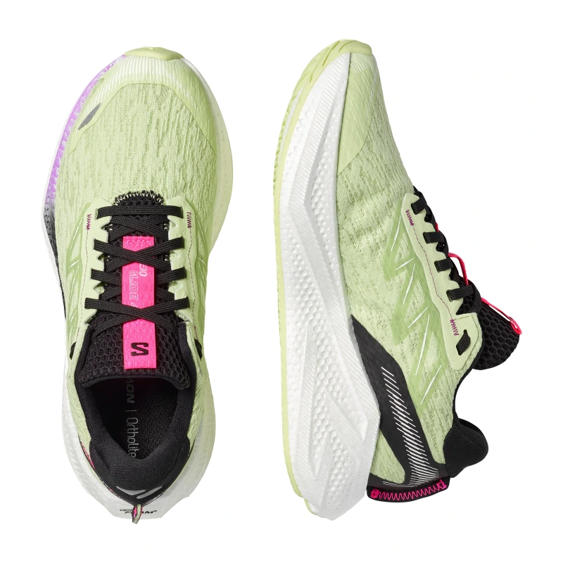 Dámska cestná bežecká obuv Salomon AERO GLIDE 4 W Butterfly/White 1