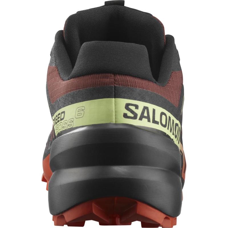 Pánska trailová obuv Salomon SPEEDCROSS 6 Black/White/Transc