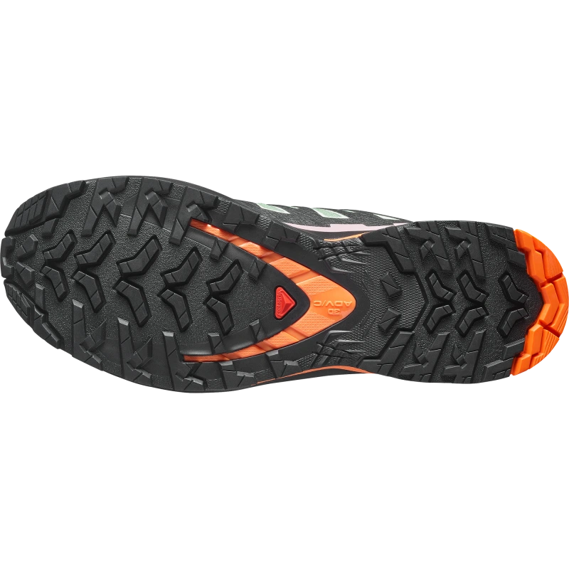 Dámska trailová obuv Salomon XA PRO 3D V9 STORM GTX W Black / Green Milieu 3