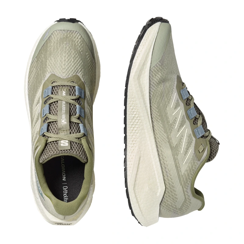 Pánska cestná bežecká obuv Salomon AERO BLAZE 3 GRVL Tea/Vanilla Ice 1