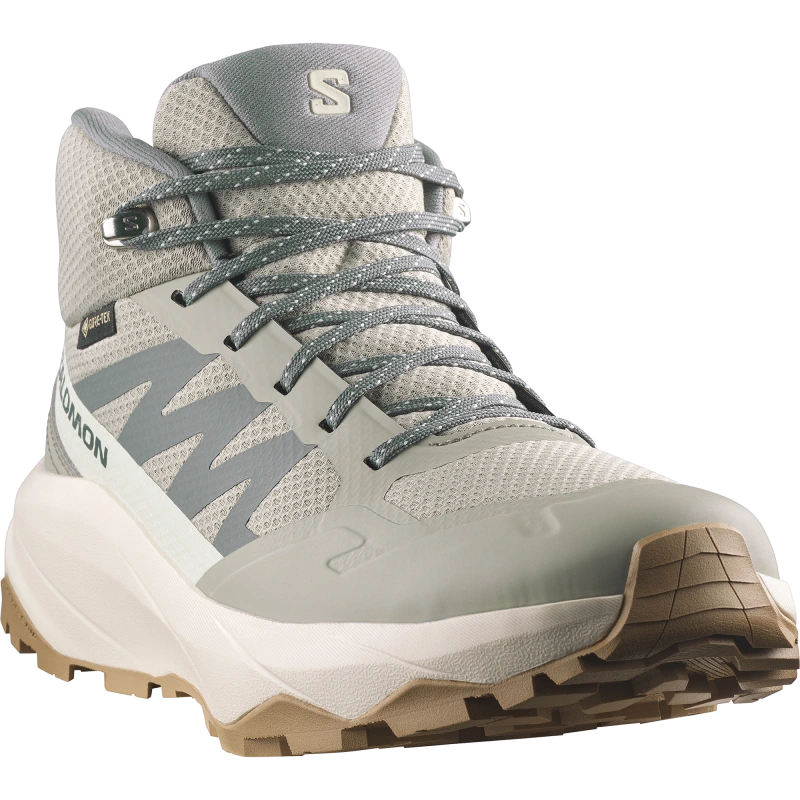 Dámska outdoorová obuv Salomon OUTSCAPE MID GTX W Wrought Iron / Vanilla Ice 1