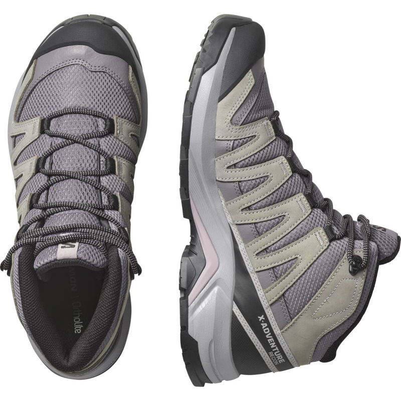 Dámska outdoorová obuv Salomon X-ADVENTURE RECON MID GTX W Excali 4