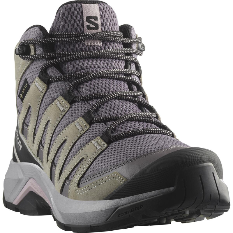 Dámska outdoorová obuv Salomon X-ADVENTURE RECON MID GTX W Excali 2