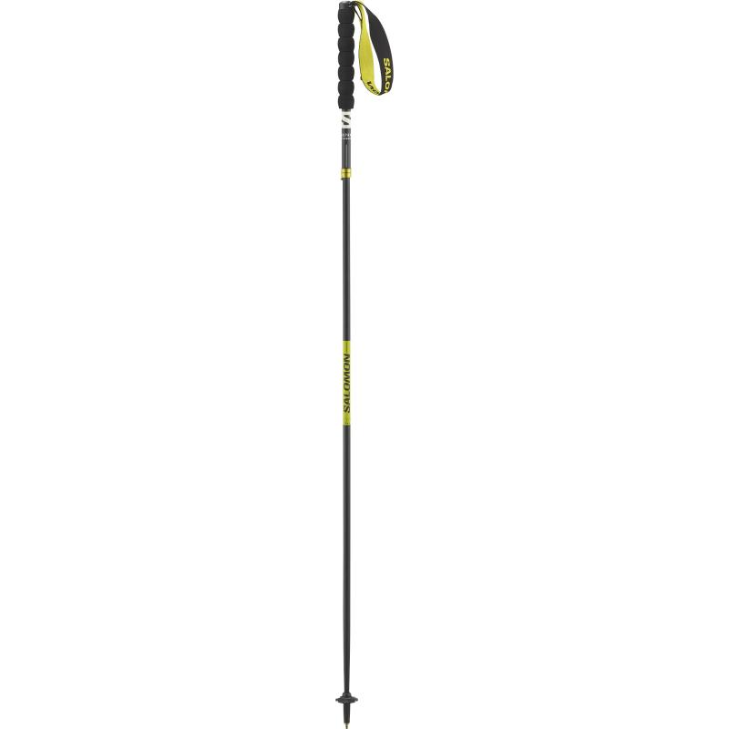 Bežecké palice Salomon ULTRA CARBON FOLDABLE Black / Sulphur Spring