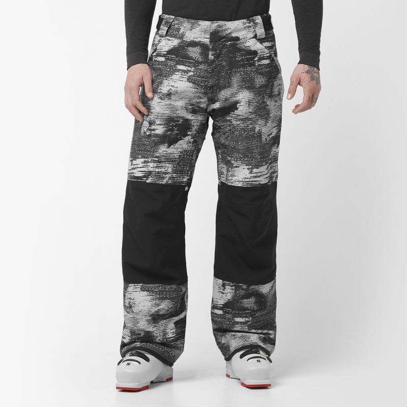 Pánske oteplovačky TRANSFER PUFF PANT M AO/DEEP BLACK 1