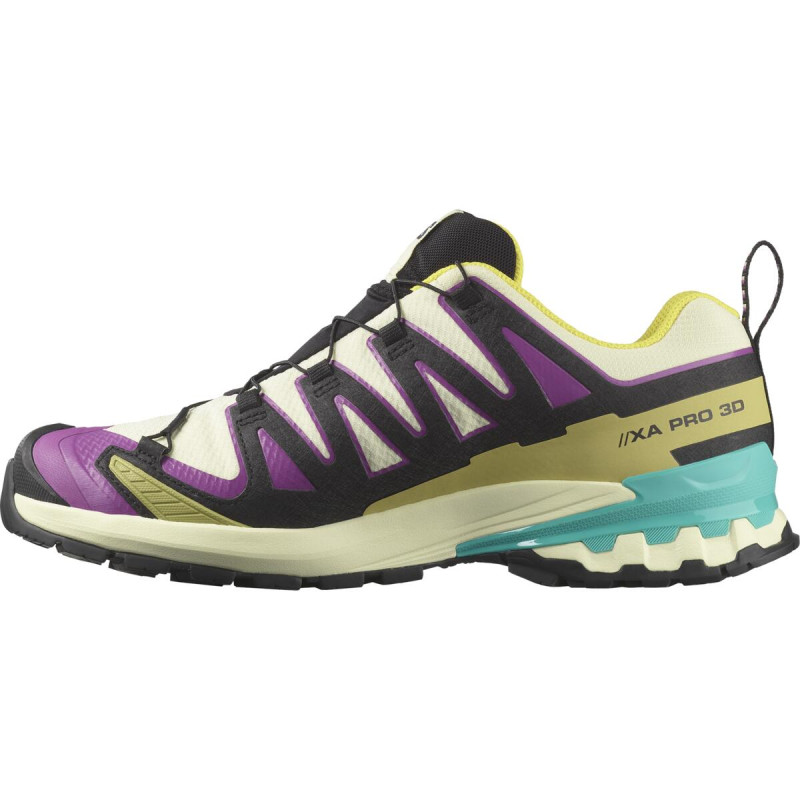 Pánska trailová obuv Salomon XA PRO 3D V9 GTX Tyello/Black/Watf 4