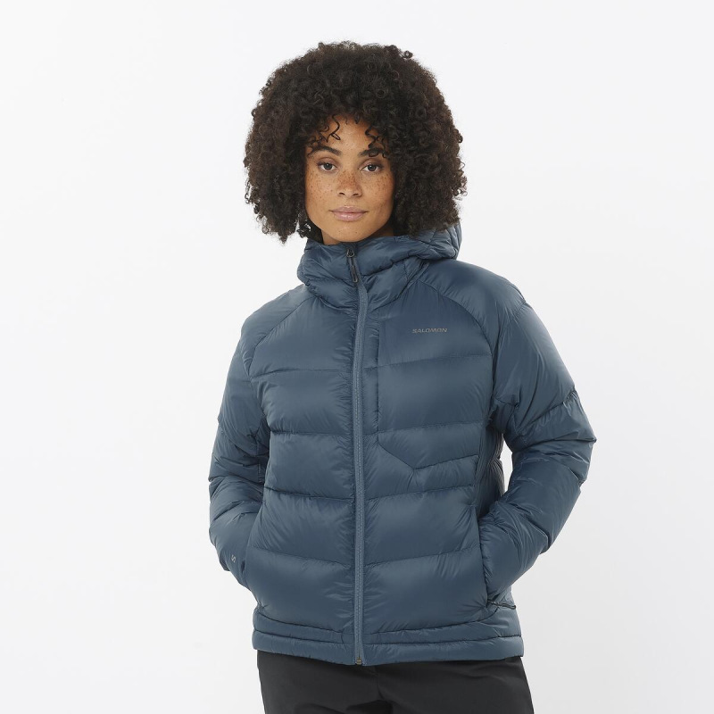 Bunda SALOMON OUTLINE DOWN HD W MIDNIGHT NAVY 1