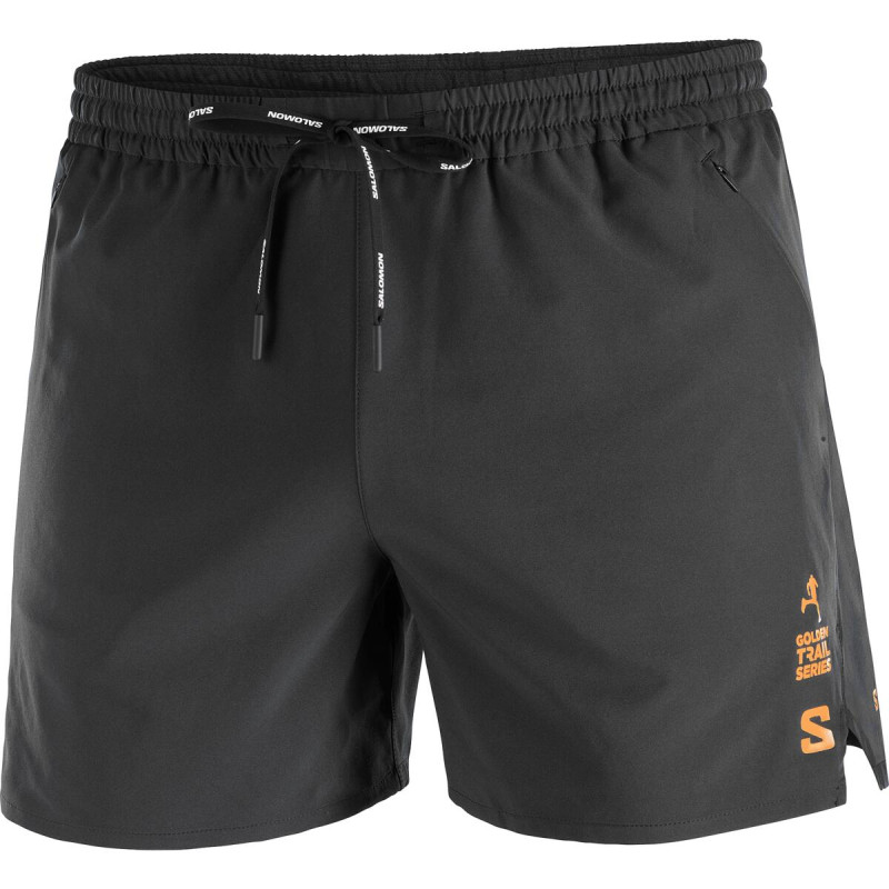 Bežecké nohavice Salomon SHKout CORE 5" SHTS GTS M DEEP BLACK