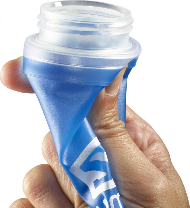 Fľaša Salomon SOFT FLASK 500ml / 17 SPEED Clear Blue