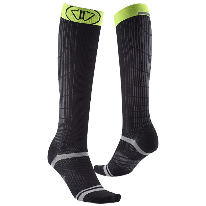 Sidas ponožky Endurance Racing Knee Black/Yellow 4