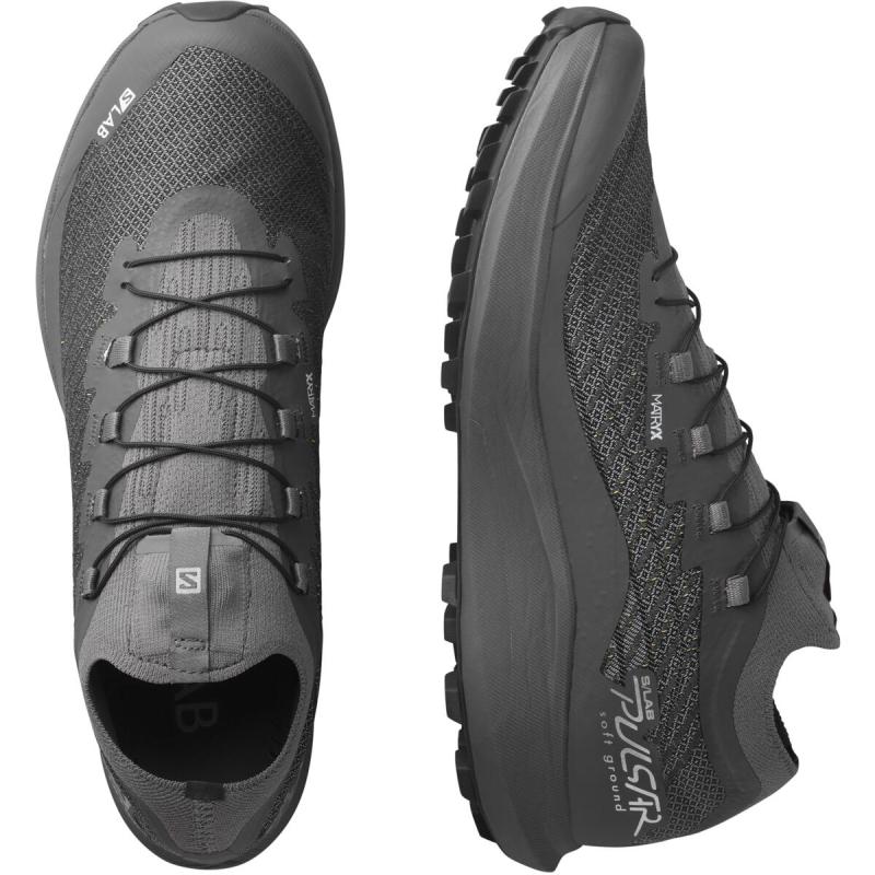 Bežecká obuv Salomon S/LAB PULSAR SG QuSh/Mgnt/Black