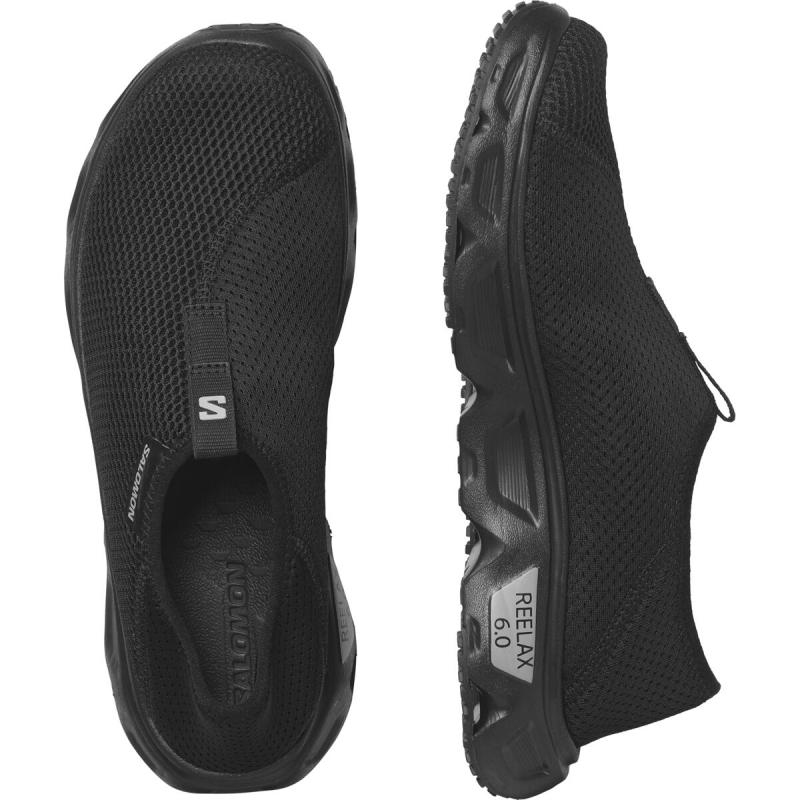 Univerzálna obuv Salomon REELAX MOC 6.0 Black/Black/Alloy