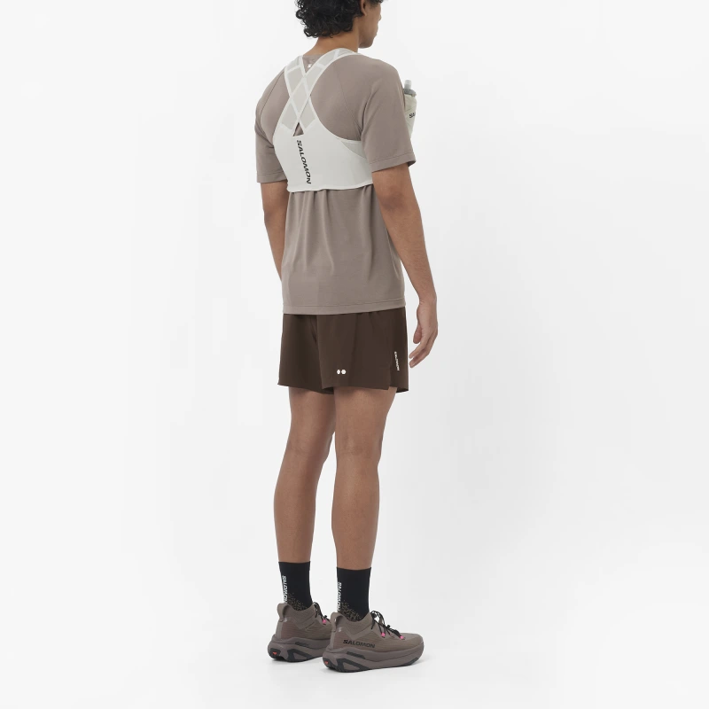 Bežecký batoh Salomon GRAVEL SKIN 2 SET SILVER CLOUD 8