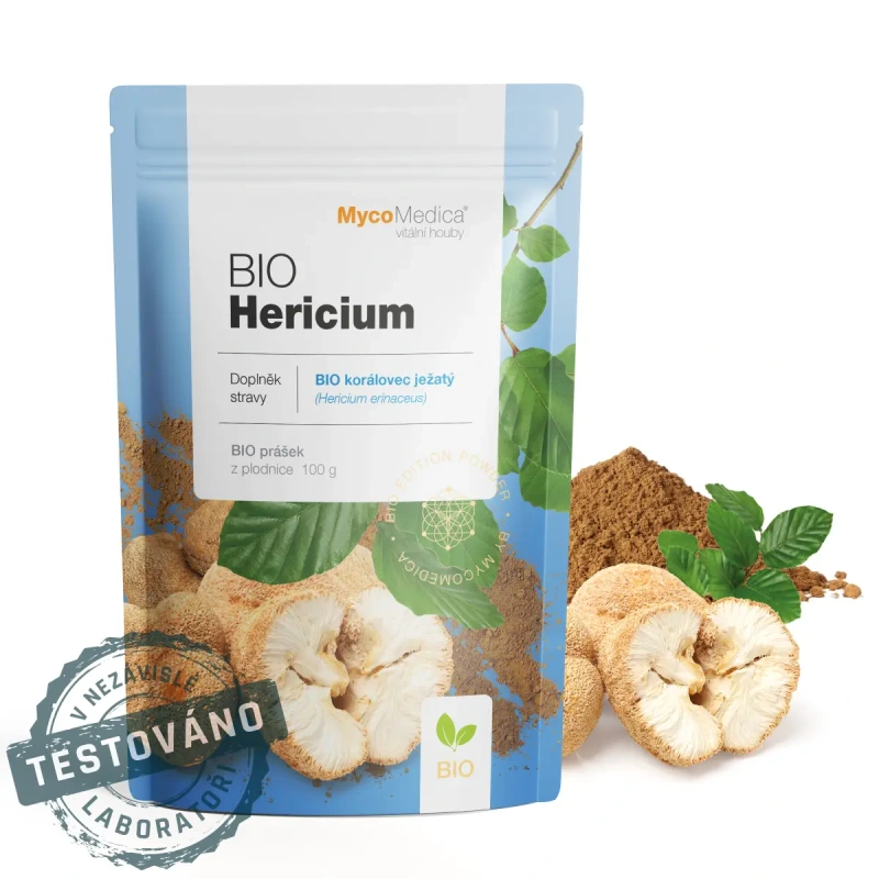 BIO Hericium - prášok I MycoMedica® 1