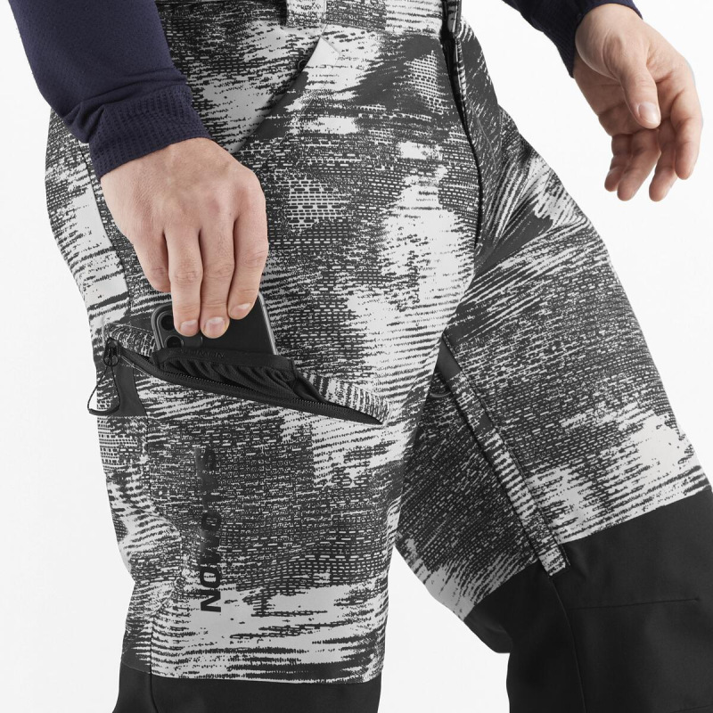 Pánske oteplovačky TRANSFER PUFF PANT M AO/DEEP BLACK 3